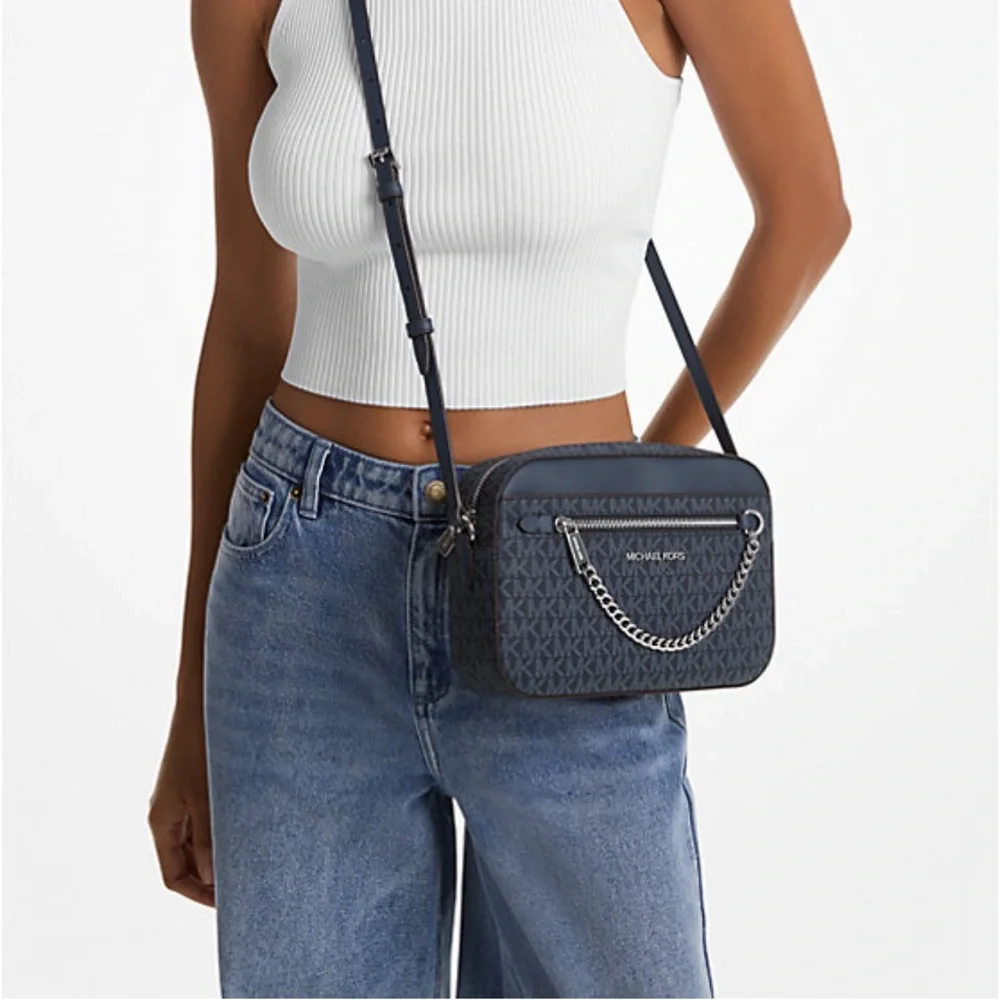 Michael Kors Jet Set Large East West Signature Leather Crossbody
Handbag - Picture 2 of 15